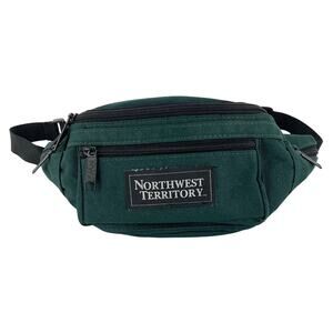 90s Northwest Territory dark green fanny pack 1990s vintage